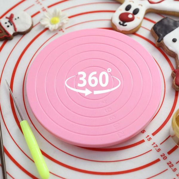 baking & pastry tools plastic cake plate turntable rotating anti-skid stand decorating table spatula diy kitchen tool
baking & pastry tools plastic cake plate turntable rotating anti-skid stand decorating table spatula diy kitchen tool