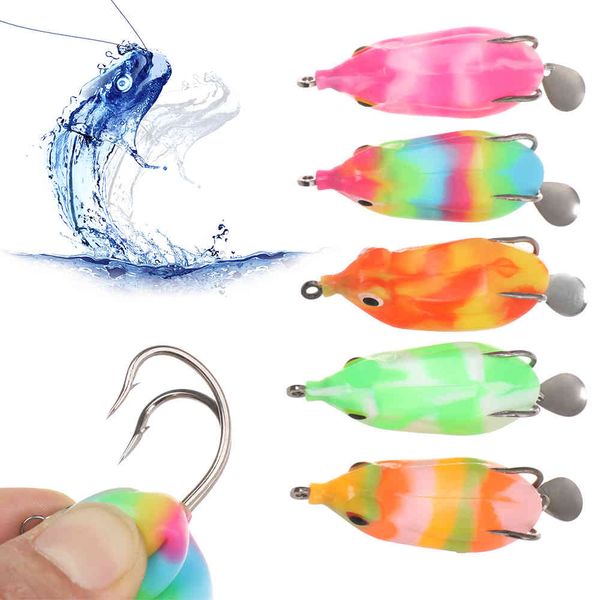 60 mm/14g frog fishing lures artificial bait bass hook soft lifelike spinner swimbait black fish sunfish tackle
60 mm/14g frog fishing lures artificial bait bass hook soft lifelike spinner swimbait black fish sunfish tackle