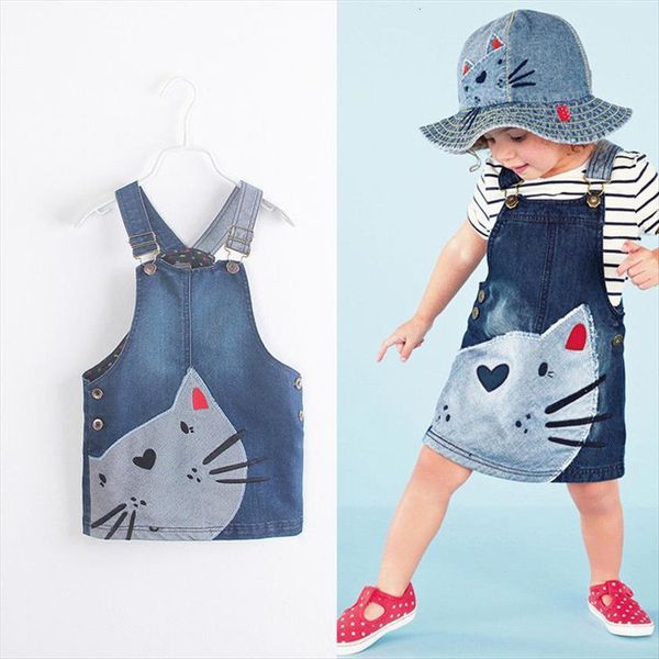 cute cat baby kids girls girl dress toddler denim jeans overalls sleeveless bebes dresses for 2 7y, Red;yellow
cute cat baby kids girls girl dress toddler denim jeans overalls sleeveless bebes dresses for 2 7y, Red;yellow