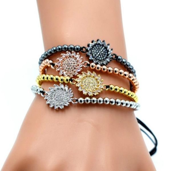 beaded, strands bright sunshine charm bracelets for men woman 24k gold plating micro pave cz 4mm beads classic european style braidingbracel, Black
beaded, strands bright sunshine charm bracelets for men woman 24k gold plating micro pave cz 4mm beads classic european style braidingbracel, Black