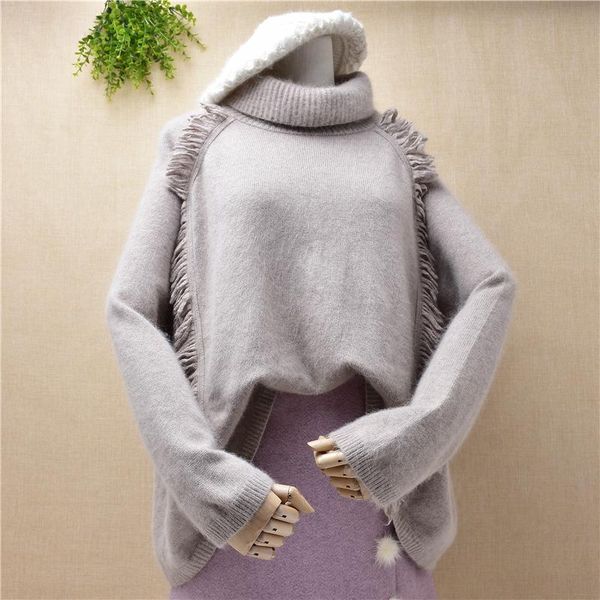 women's sweaters mujer femme fashion long sleeves turtleneck plus size mink cashmere knitted jumpers women pullover winter clothing, White;black
women's sweaters mujer femme fashion long sleeves turtleneck plus size mink cashmere knitted jumpers women pullover winter clothing, White;black