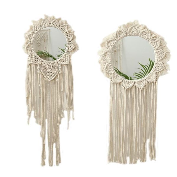 mirrors hand woven hanging wall mirror boho braided sunflower tassel macrame tapestry
mirrors hand woven hanging wall mirror boho braided sunflower tassel macrame tapestry