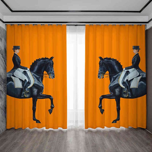 eco-friendly shading luxury popular orange horse modern style printed curtain for the living room bedroom restaurant decoration
eco-friendly shading luxury popular orange horse modern style printed curtain for the living room bedroom restaurant decoration
