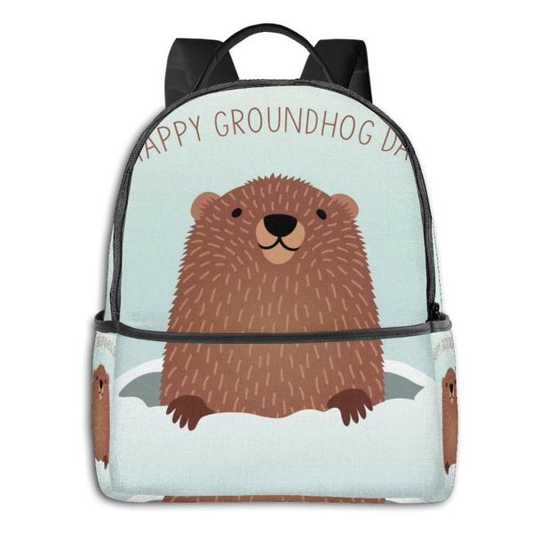 backpack classical women men canvas school bag for teenagers girls boyhappy groundhog day student book lapback pack travel
backpack classical women men canvas school bag for teenagers girls boyhappy groundhog day student book lapback pack travel