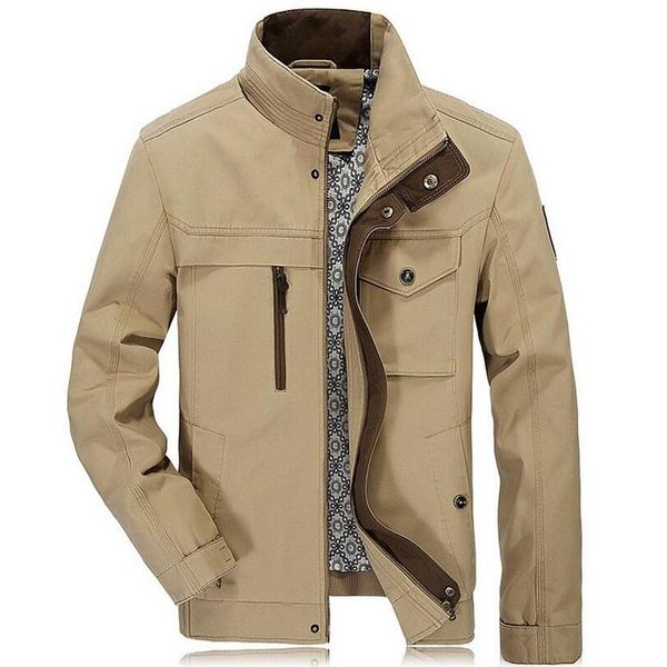 men's jackets autumn jacket men casual fashion stand collar cotton windbreaker mens and coats plus size -4xl, Black;brown
men's jackets autumn jacket men casual fashion stand collar cotton windbreaker mens and coats plus size -4xl, Black;brown