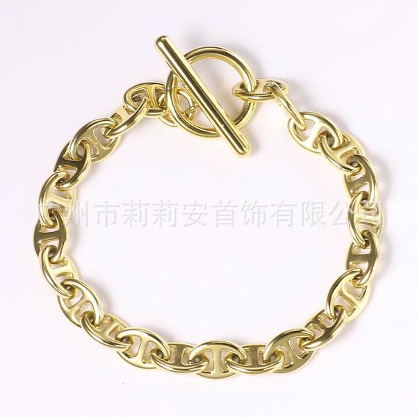 charm bracelets bracelet titanium steel chain fashion for women 2021 trendy luxury jewelry wholesale, Golden;silver
charm bracelets bracelet titanium steel chain fashion for women 2021 trendy luxury jewelry wholesale, Golden;silver