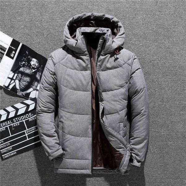 white duck thick men's down jacket coat snow parkas warm clothing winter jacket for men outerwear clothes abrigos y1103, Black
white duck thick men's down jacket coat snow parkas warm clothing winter jacket for men outerwear clothes abrigos y1103, Black