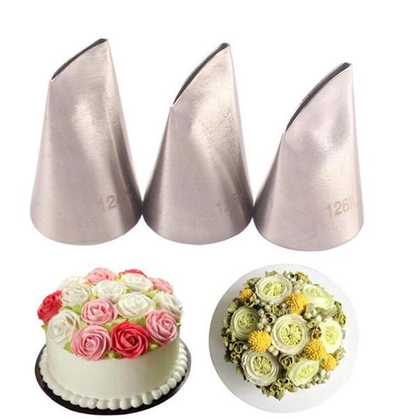 #124k#125k#126k 3pcs rose pastry nozzles stainless steel nozzle set diy icing piping tips sets cupcake cake decorating tools baking &
#124k#125k#126k 3pcs rose pastry nozzles stainless steel nozzle set diy icing piping tips sets cupcake cake decorating tools baking &