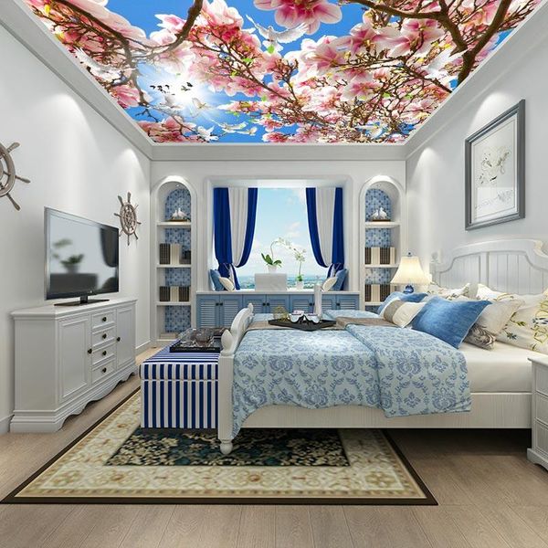 wallpapers ceiling wall papers 3 d pink flower po sky paper murals living room bedroom thicken self adhesive / silk wallpaper
wallpapers ceiling wall papers 3 d pink flower po sky paper murals living room bedroom thicken self adhesive / silk wallpaper