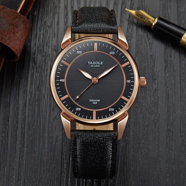 wristwatches relogio masculino yazole mens watches simple fashion casual dress watch men leather band clockrelojes hombre, Slivery;brown
wristwatches relogio masculino yazole mens watches simple fashion casual dress watch men leather band clockrelojes hombre, Slivery;brown