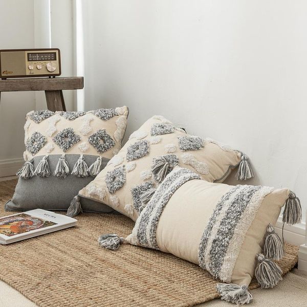 cushion/decorative pillow morocco tassel geometric tufted sofa cushions cover boho pure cotton throw case decor cushion for living bedroom
cushion/decorative pillow morocco tassel geometric tufted sofa cushions cover boho pure cotton throw case decor cushion for living bedroom