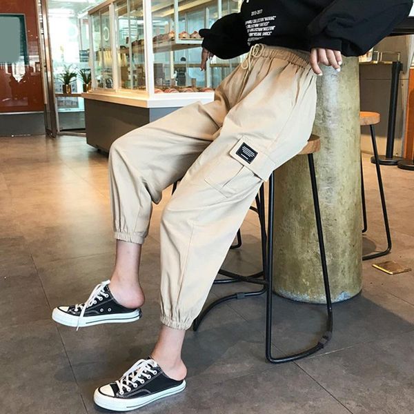 women's pants & capris harajuku spring streetwear ladies women men casual solid big pocket high waist loose trousers pantalones mujer, Black;white
women's pants & capris harajuku spring streetwear ladies women men casual solid big pocket high waist loose trousers pantalones mujer, Black;white