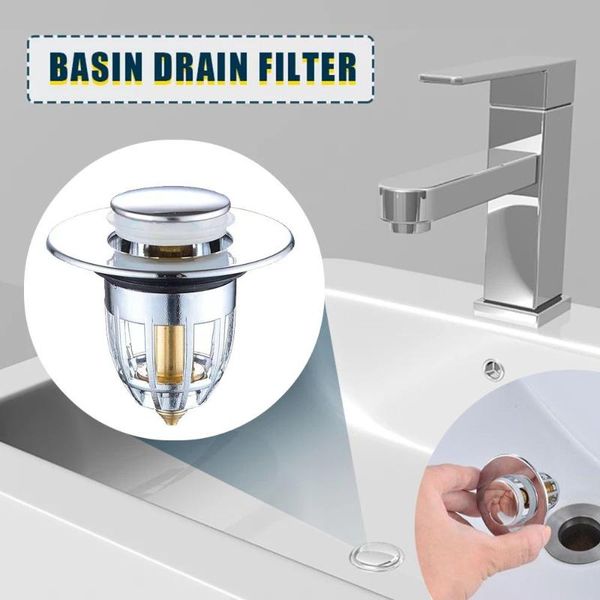 other bath & toilet supplies bathroom accessories sink drain ser plug wash basin bounce filter with anti-clogging basket
other bath & toilet supplies bathroom accessories sink drain ser plug wash basin bounce filter with anti-clogging basket