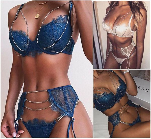 bras sets 3pcs women crystal chain lingerie babydoll g-string underwear nightgown drop, Red;black
bras sets 3pcs women crystal chain lingerie babydoll g-string underwear nightgown drop, Red;black