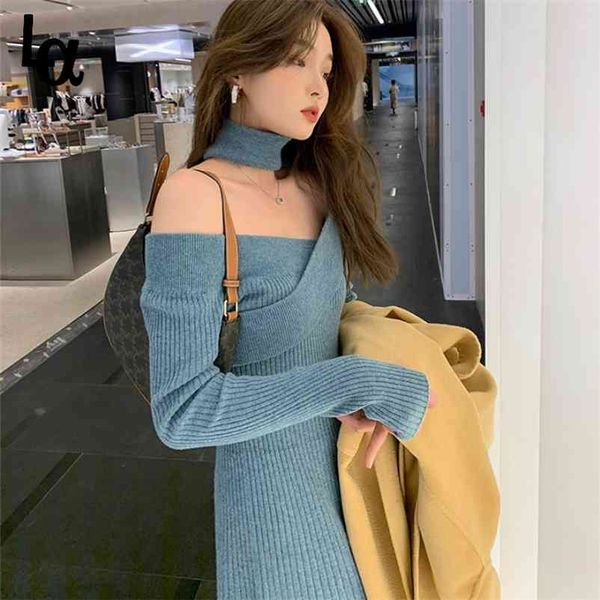 autumn spring knitted dress korean casual long sleeve office sweater female solid elegant 210519, Black;gray
autumn spring knitted dress korean casual long sleeve office sweater female solid elegant 210519, Black;gray