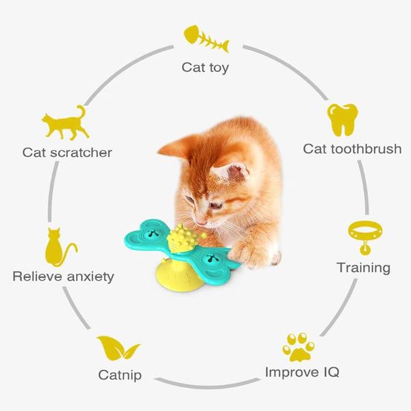 cat toys catnip ball suction cup scratching tickle teasing interactive relieve anxiety training improve iq pet supplies windmill toy
cat toys catnip ball suction cup scratching tickle teasing interactive relieve anxiety training improve iq pet supplies windmill toy