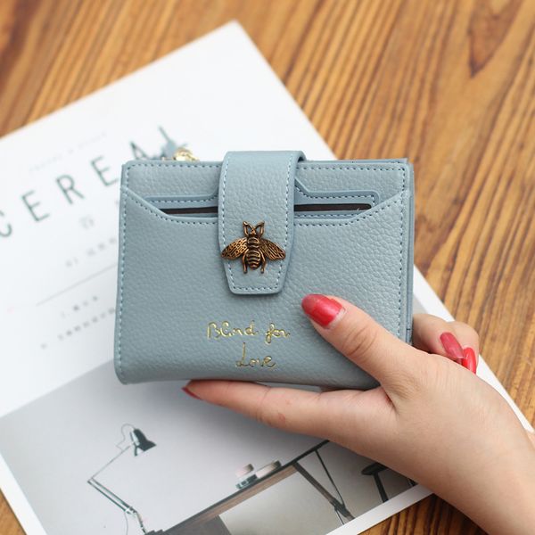 wallet multi card women's 2021 fashion trend bee genuine leather buckle 20% discount zero, Red;black
wallet multi card women's 2021 fashion trend bee genuine leather buckle 20% discount zero, Red;black