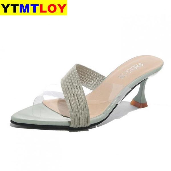 dress shoes 2021 concise fashion pvc woman transparent sandals thin high heels pointed toe pumps slip on solid cross-strap, Black
dress shoes 2021 concise fashion pvc woman transparent sandals thin high heels pointed toe pumps slip on solid cross-strap, Black