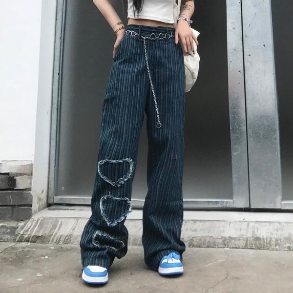 women's jeans 2021 old patch designs for women vintage denim pants wide leg high waist autumn fashion streetwear, Blue
women's jeans 2021 old patch designs for women vintage denim pants wide leg high waist autumn fashion streetwear, Blue
