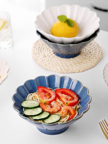 creative japanese chrysanthemum colored glaze ceramic bowl household large capacity soup noodle ramen bowls
creative japanese chrysanthemum colored glaze ceramic bowl household large capacity soup noodle ramen bowls