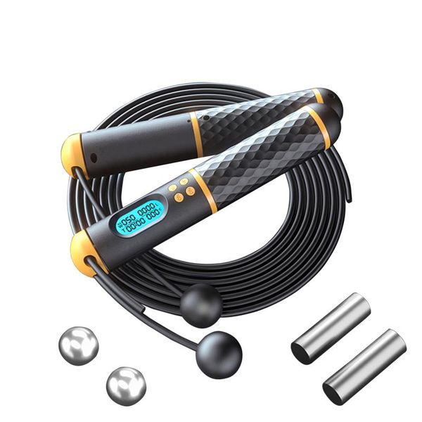 digital counting jump rope calories counter timer adjustable weighted jumping fitness boxing training workout cordless #bl3 ropes
digital counting jump rope calories counter timer adjustable weighted jumping fitness boxing training workout cordless #bl3 ropes