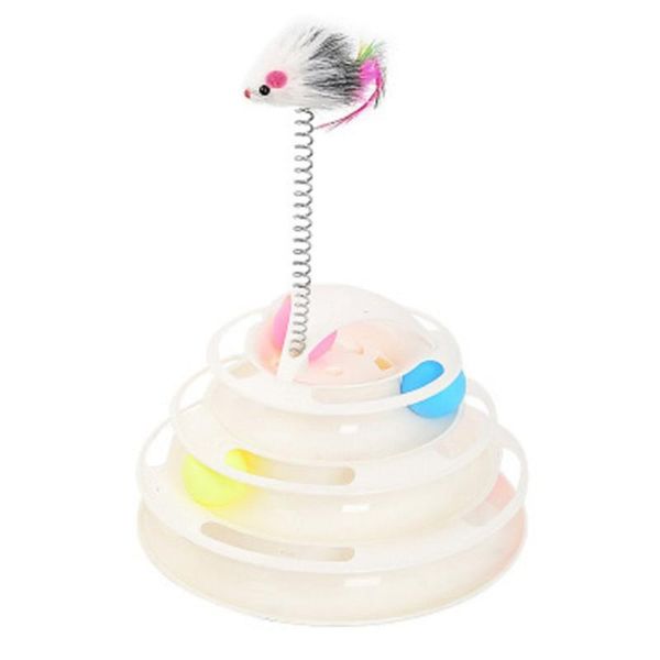 cat toys pet toy four-layer track turntable play plate supplies detachable stick for cats
cat toys pet toy four-layer track turntable play plate supplies detachable stick for cats