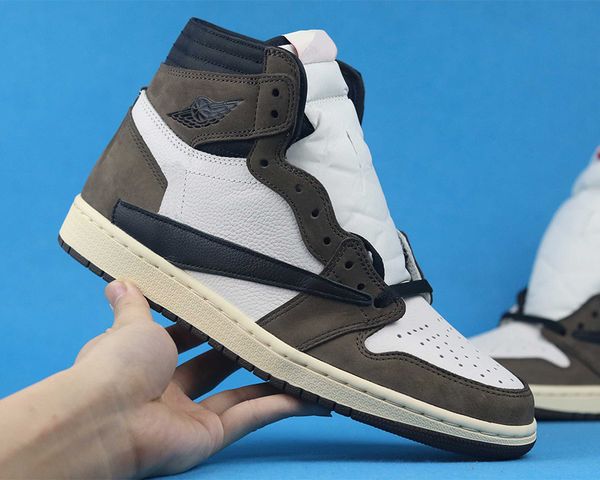 jumpman 1s high basketball shoes travis boots scotts x brown cactus jack og ts sp 1 men sports outdoor sneakers ship with box, Black
jumpman 1s high basketball shoes travis boots scotts x brown cactus jack og ts sp 1 men sports outdoor sneakers ship with box, Black