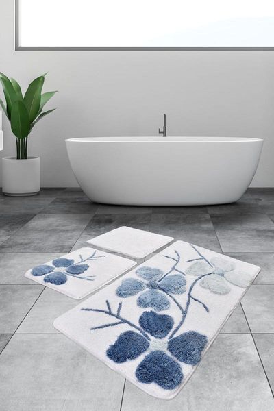 bath mats wildflower blue 3-set mat 8694545029583
bath mats wildflower blue 3-set mat 8694545029583