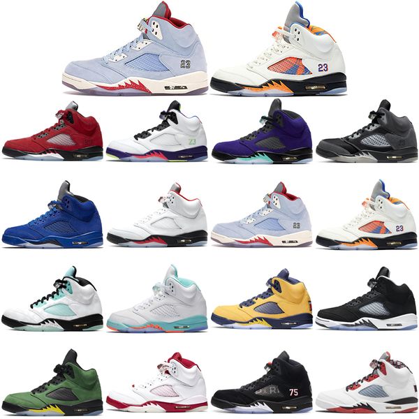 men women basketball shoes 5s raging bull red 3 what the island green light aqua michigan oregon pink foam ice blue outdoor sports sneakers
men women basketball shoes 5s raging bull red 3 what the island green light aqua michigan oregon pink foam ice blue outdoor sports sneakers