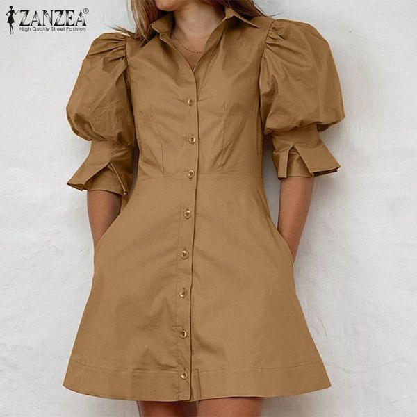 dresses fashion women shirts dress 2021 ol summer puff sleeve mini vestidos casual solid lapel collar sundress robe plus size 5xl, Black;gray
dresses fashion women shirts dress 2021 ol summer puff sleeve mini vestidos casual solid lapel collar sundress robe plus size 5xl, Black;gray