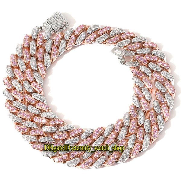 new hip hop necklace 12mm diamond inlaid cuban necklace bracelet hip hop accessories iced out diamond mens chains necklaces womens bracelet, Black
new hip hop necklace 12mm diamond inlaid cuban necklace bracelet hip hop accessories iced out diamond mens chains necklaces womens bracelet, Black