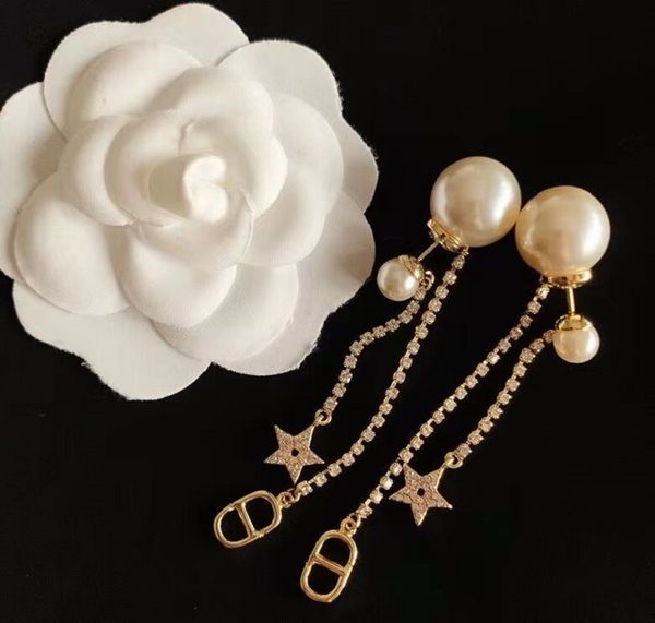special offer 70% off luxury jewelry dijia's new fashion style in 2021 tassel pearl star high version brass earrings, Silver
special offer 70% off luxury jewelry dijia's new fashion style in 2021 tassel pearl star high version brass earrings, Silver