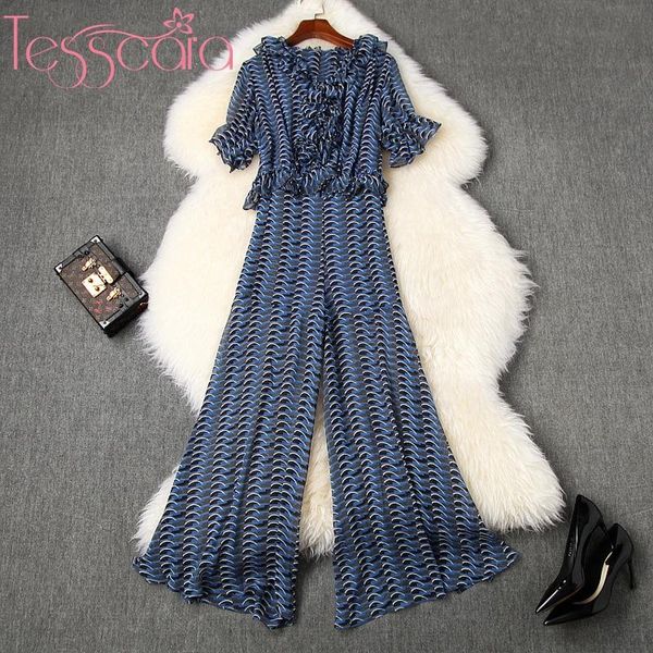 women runway designer elegant chiffon pant suit set vintage ruffle party two-piece suits casual pants sets women's two piece, White
women runway designer elegant chiffon pant suit set vintage ruffle party two-piece suits casual pants sets women's two piece, White