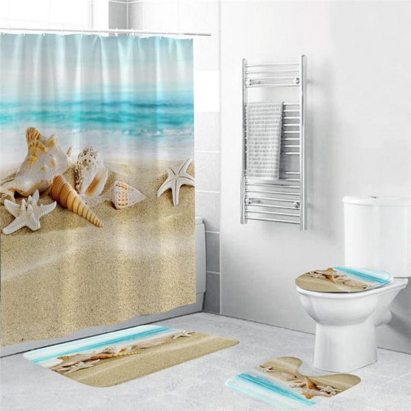shower curtains starfish shell bathroom curtain 4pcs summer sets non slip beach style pattern toilet polyester cover mat set
shower curtains starfish shell bathroom curtain 4pcs summer sets non slip beach style pattern toilet polyester cover mat set