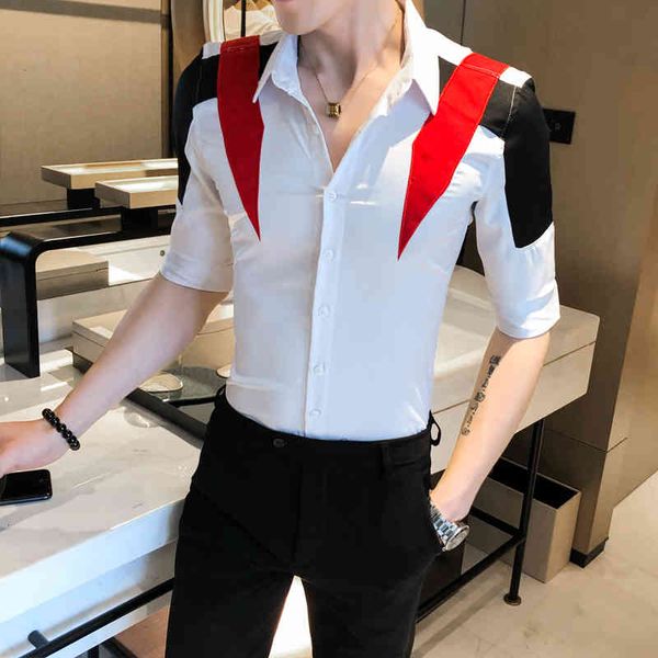 men's casual shirts summer of floral half thin fit clothes streetwear tuxedo 3xl- eol0, White;black
men's casual shirts summer of floral half thin fit clothes streetwear tuxedo 3xl- eol0, White;black