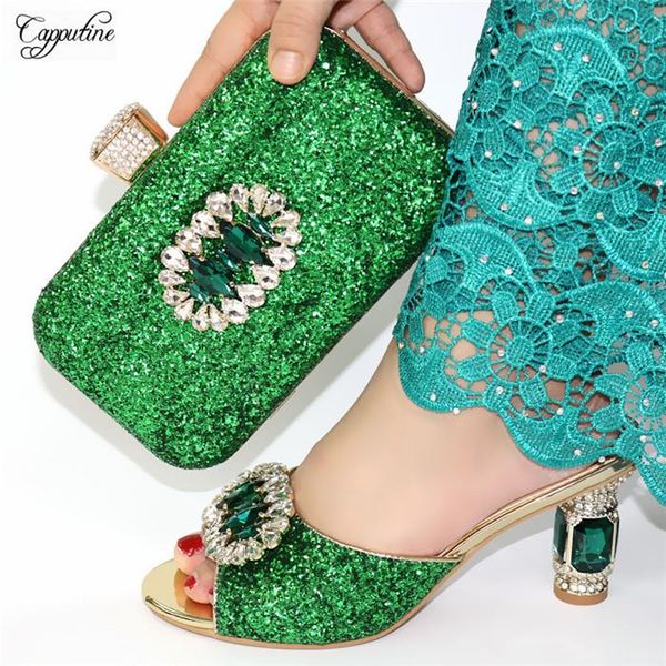 dress shoes charming lady high heel green and handbag set for evening party cr169, height 8.8cm, Black
dress shoes charming lady high heel green and handbag set for evening party cr169, height 8.8cm, Black
