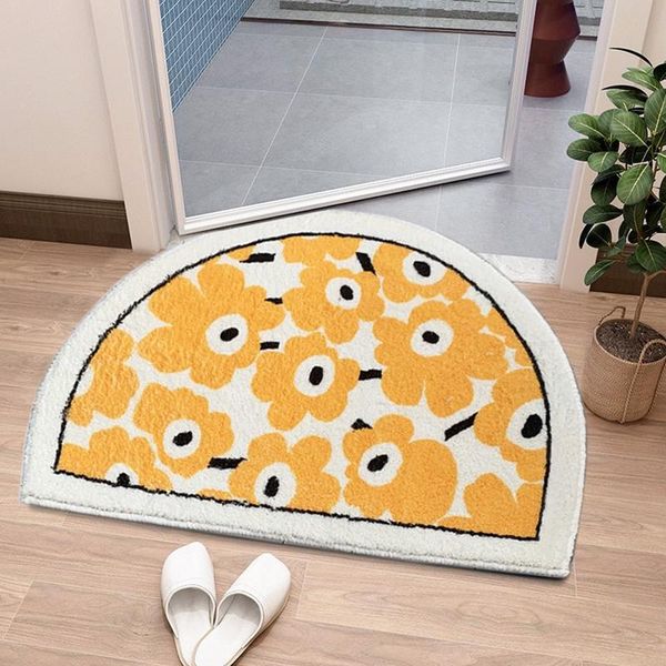 carpets semicircle bathroom non-slip mat soft comfort bedroom carpet absorbent breathable entrance doormats home living room decor rug
carpets semicircle bathroom non-slip mat soft comfort bedroom carpet absorbent breathable entrance doormats home living room decor rug
