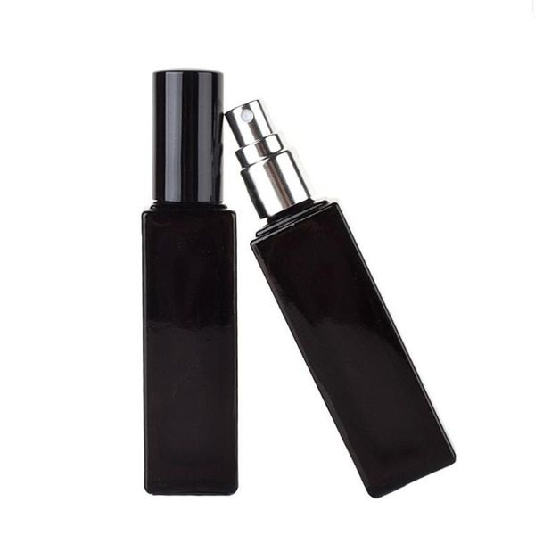 storage bottles & jars 100pcs 20ml black perfume glass spray bottle refillable empty sample thin test vials
storage bottles & jars 100pcs 20ml black perfume glass spray bottle refillable empty sample thin test vials