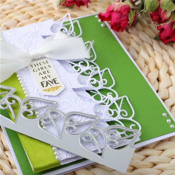 painting supplies inlovearts leaves border metal cutting dies stencils die cut for diy scrapbooking paper card embossing
painting supplies inlovearts leaves border metal cutting dies stencils die cut for diy scrapbooking paper card embossing