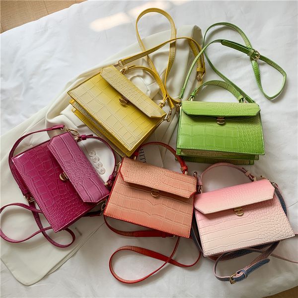 gradient color crocodile pattern shoulder bags for women 2021 fashion pu leather womens designer handbag female crossbody bag
gradient color crocodile pattern shoulder bags for women 2021 fashion pu leather womens designer handbag female crossbody bag