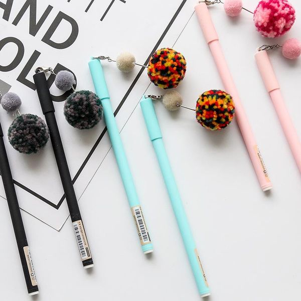 gel pens amazing colorful ball plush pendant pen ink promotional gift stationery school & office supply
gel pens amazing colorful ball plush pendant pen ink promotional gift stationery school & office supply