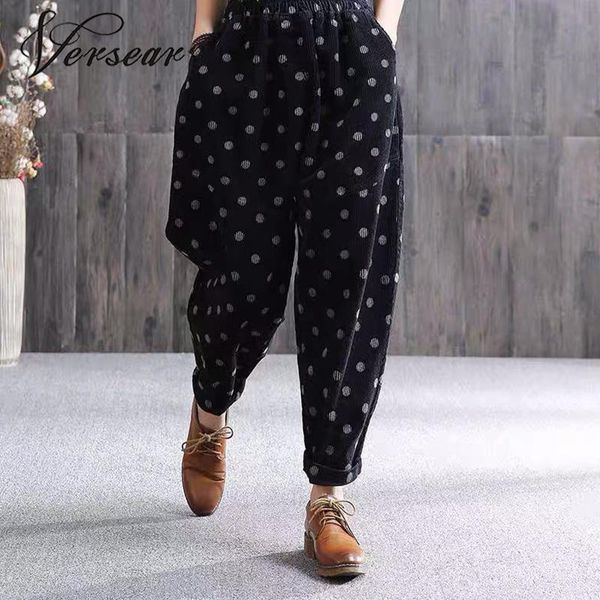 women's pants & capris versear ethnic women harem corduroy polka dot print elastic waist pockets wide legs loose casual tapered baggy t, Black;white
women's pants & capris versear ethnic women harem corduroy polka dot print elastic waist pockets wide legs loose casual tapered baggy t, Black;white