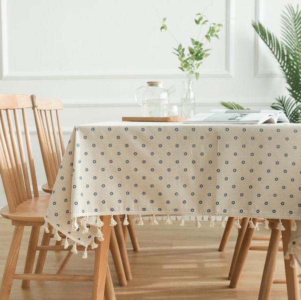 table cloth blue daisy flower pattern tablecloth with tassels linen and cotton lace edge rectangular home el textile decor
table cloth blue daisy flower pattern tablecloth with tassels linen and cotton lace edge rectangular home el textile decor