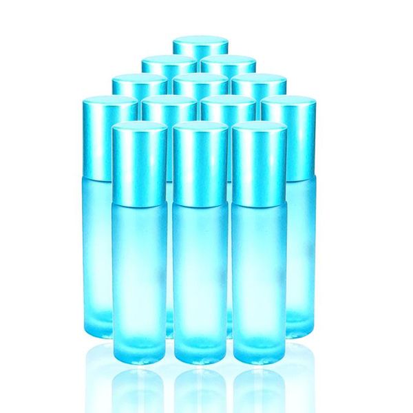 storage bottles & jars 12pcs roller ball essential oil bottle 10ml frosted blue perfume lip gloss glass empty travel cosmetic container
storage bottles & jars 12pcs roller ball essential oil bottle 10ml frosted blue perfume lip gloss glass empty travel cosmetic container