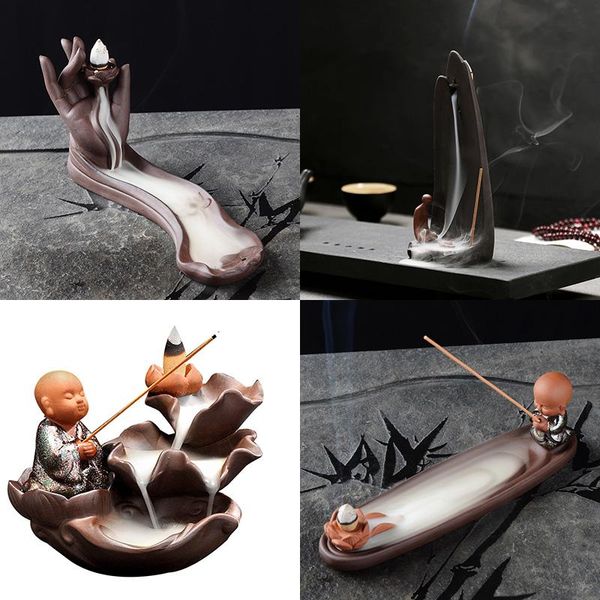 bergamot backflow incense burner ceramic optional 50 pcs cones living room base for sticks ornaments fragrance lamps
bergamot backflow incense burner ceramic optional 50 pcs cones living room base for sticks ornaments fragrance lamps