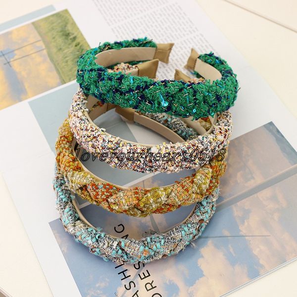 winter wool braided headbands bezel hairband women clips hair accessories girls headband opaska do wlosow bandeau femme diademas, Silver
winter wool braided headbands bezel hairband women clips hair accessories girls headband opaska do wlosow bandeau femme diademas, Silver