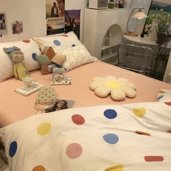 bedding sets fashion cute polka dot set child teen girl,lovely cotton twin full home textile bed sheet pillow case duvet cover
bedding sets fashion cute polka dot set child teen girl,lovely cotton twin full home textile bed sheet pillow case duvet cover