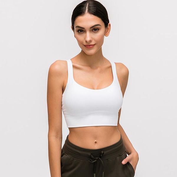 cross back push up women sport bra strappy naked-feel soft padded gym workout crop brassiere fitness yoga underwear clothing, White;black
cross back push up women sport bra strappy naked-feel soft padded gym workout crop brassiere fitness yoga underwear clothing, White;black