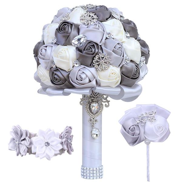 wedding flowers selling bouquets for the bride diamond-studded diy bridesmaid wrist corsage 3-piece party props t390
wedding flowers selling bouquets for the bride diamond-studded diy bridesmaid wrist corsage 3-piece party props t390