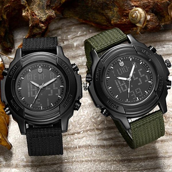 wristwatches 50m waterproof luminous watch army military clock wristwatch male sporting/hiking/camping/diving, Slivery;brown
wristwatches 50m waterproof luminous watch army military clock wristwatch male sporting/hiking/camping/diving, Slivery;brown